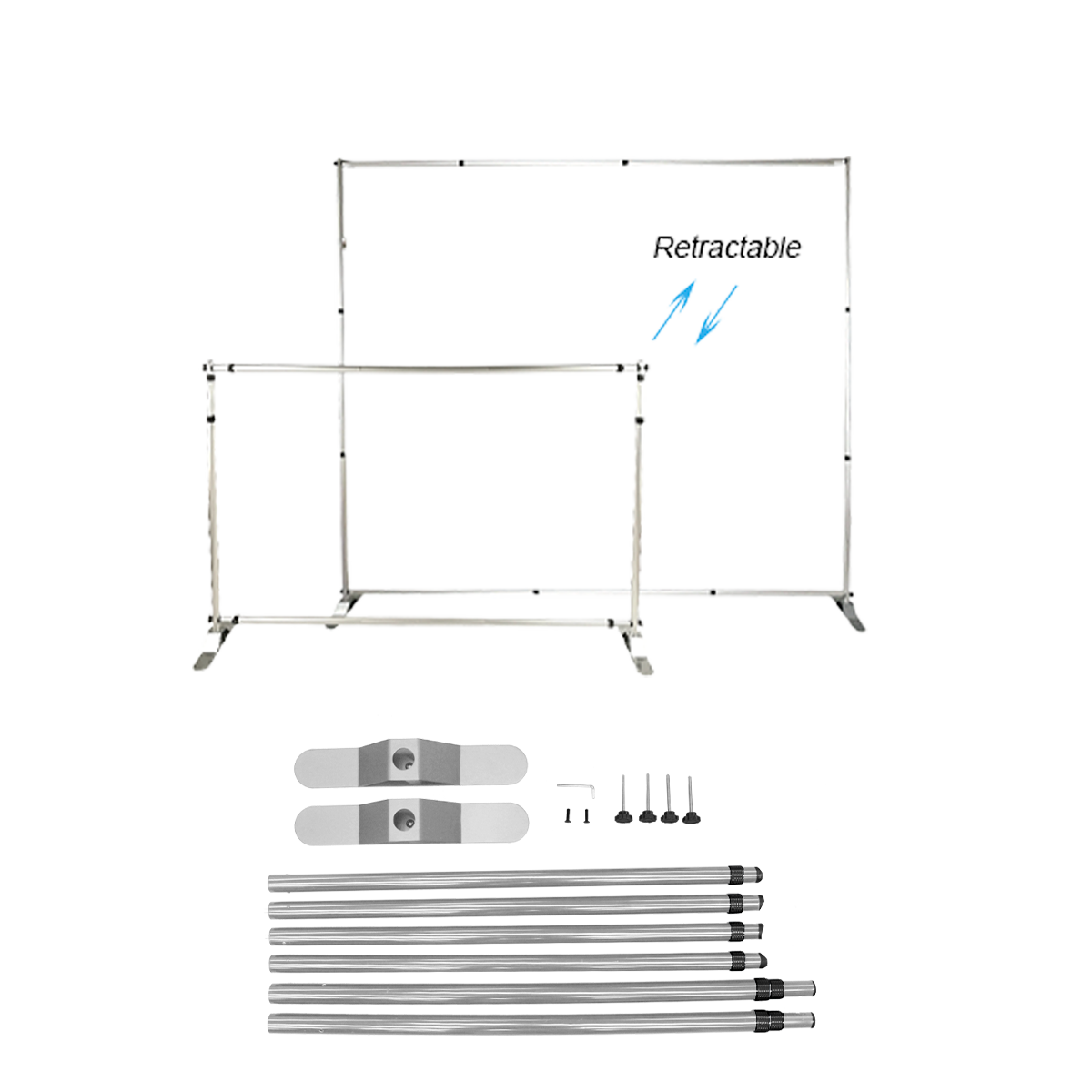 Custom Step and Repeat Backdrop with Stand