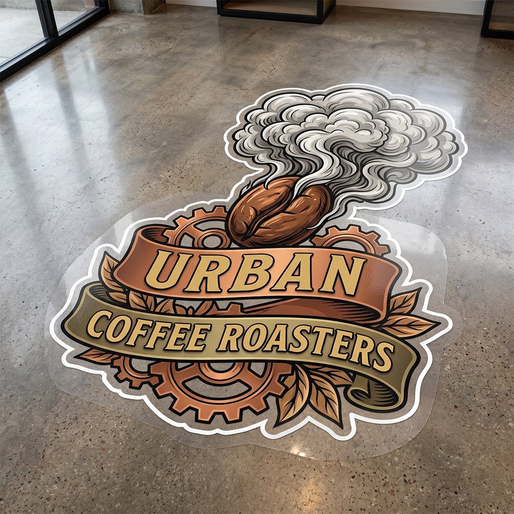 Die-Cut Floor Decals