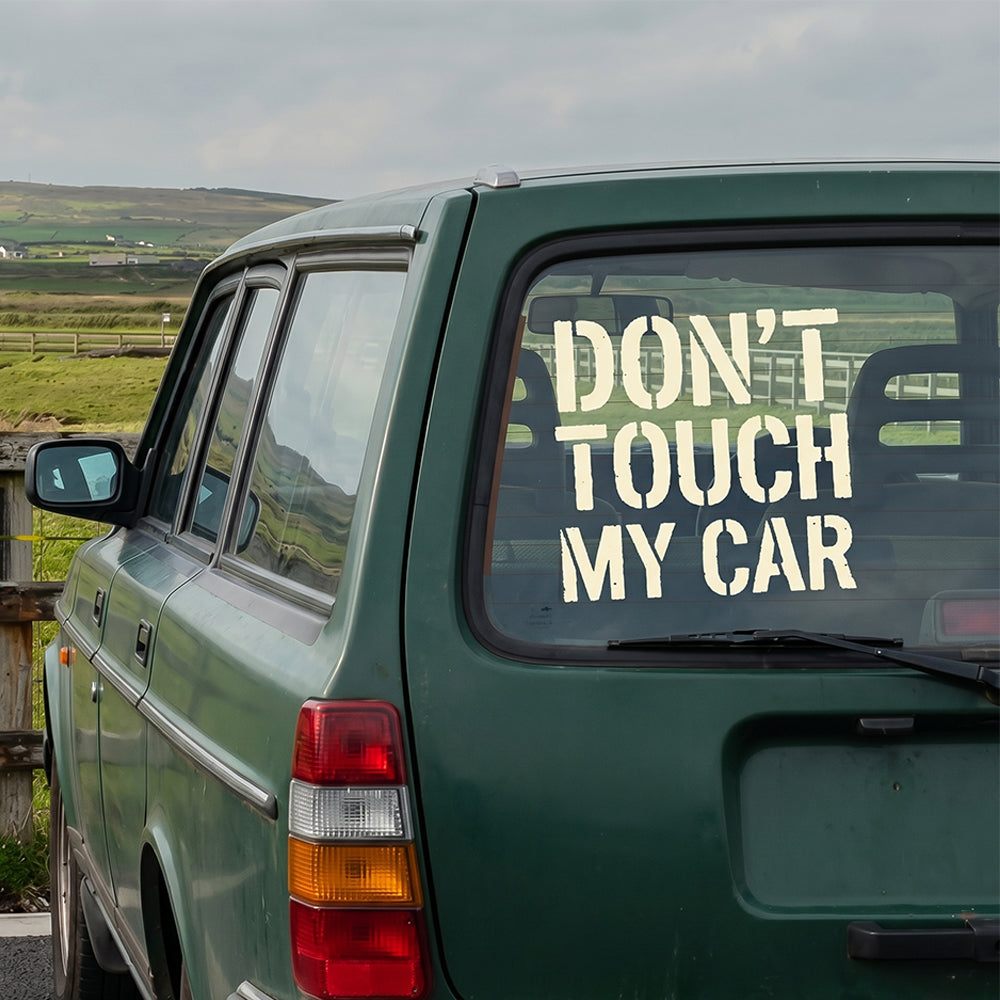 Vehicle Lettering