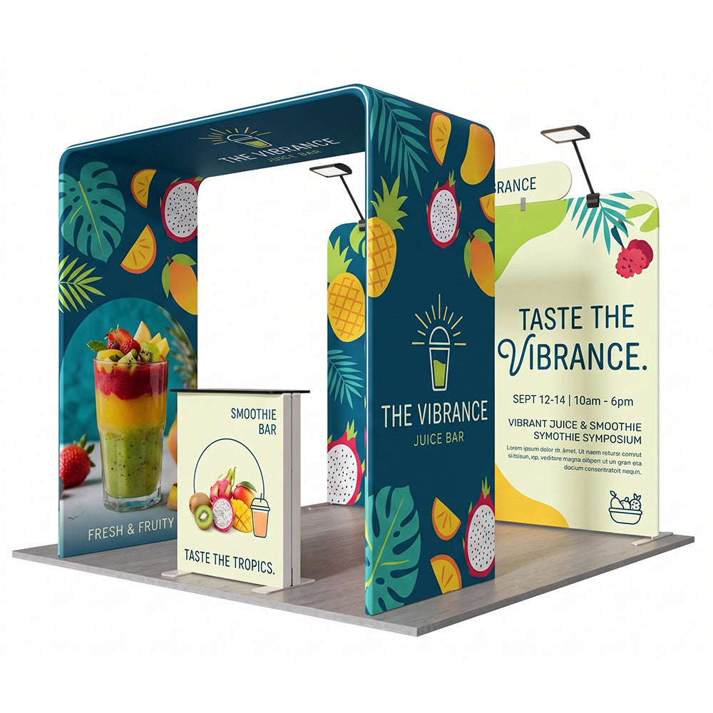 10x10ft Trade Show Booth Kit - A2