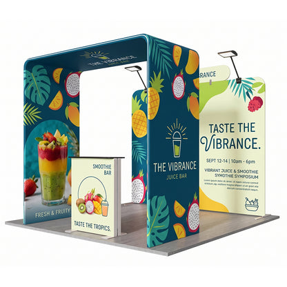 10x10ft Trade Show Booth Kit - A2
