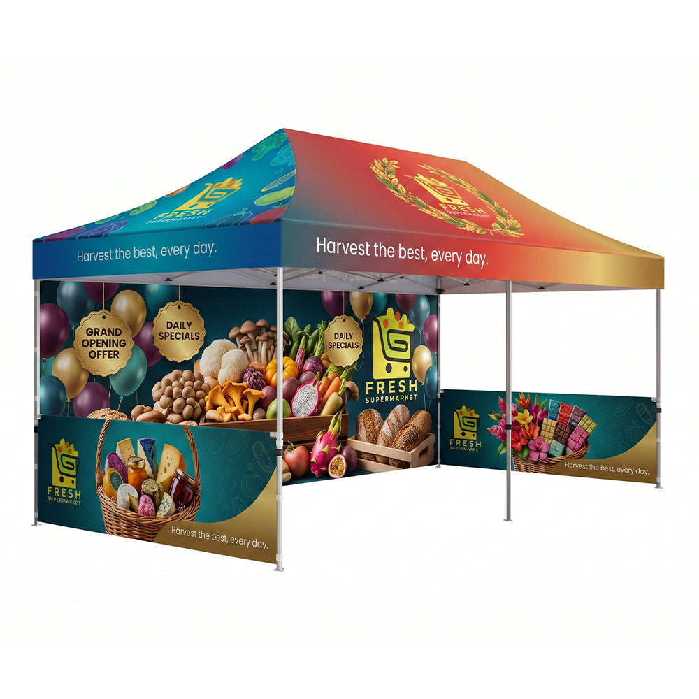 10x20 Custom Canopy Tent Package