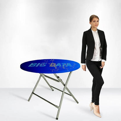 Custom Round Stretch Table Topper