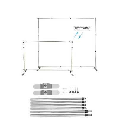 Custom Step and Repeat Backdrop with Stand