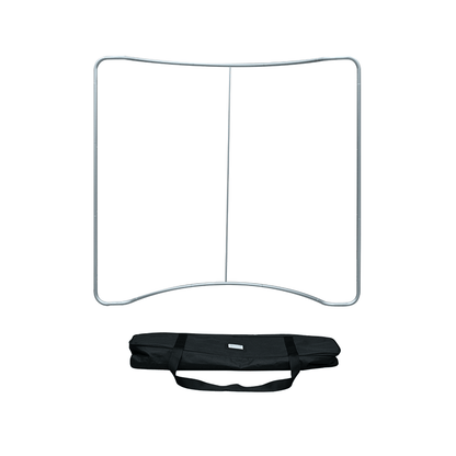 Custom Curved Tension Fabric Display