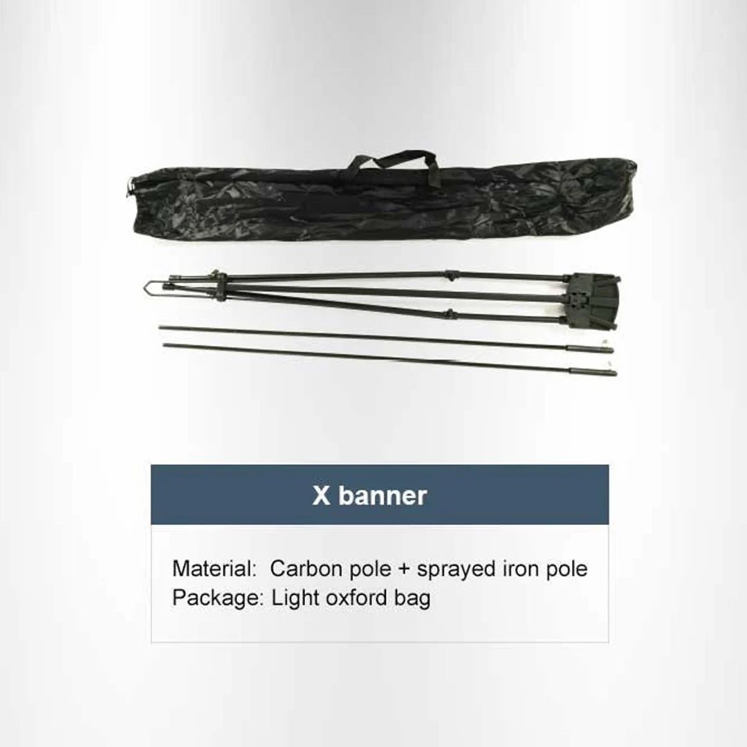Custom X Stand Banner Display