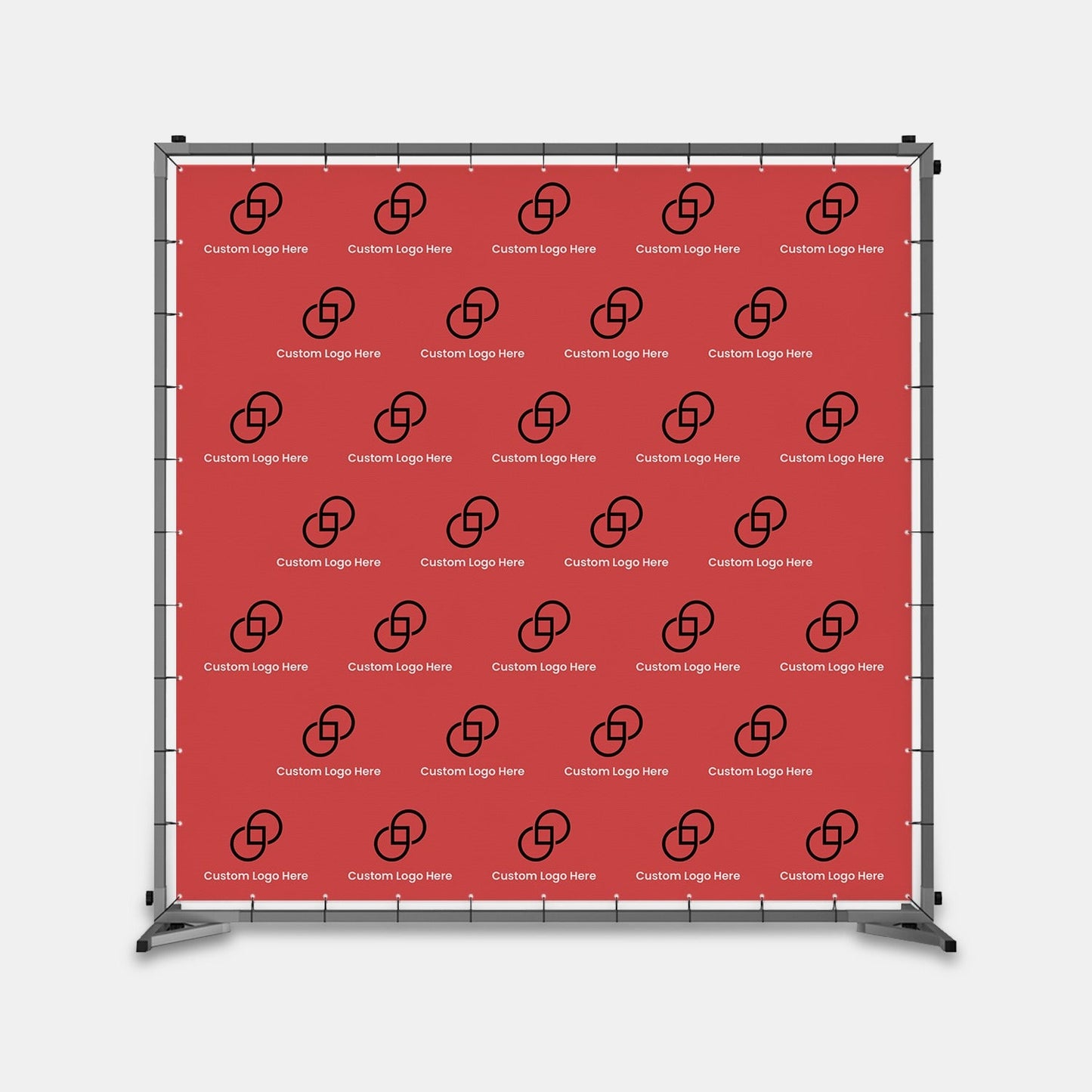 Custom Step and Repeat Backdrop with Stand