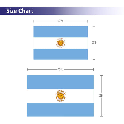 Argentina Flag Body Cape with Sleeves