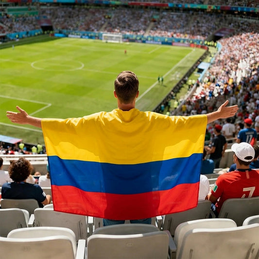 Columbia Flag Body Cape with Sleeves