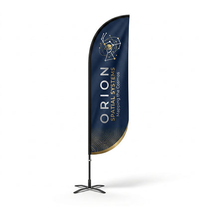 Custom Convex Advertising Flag