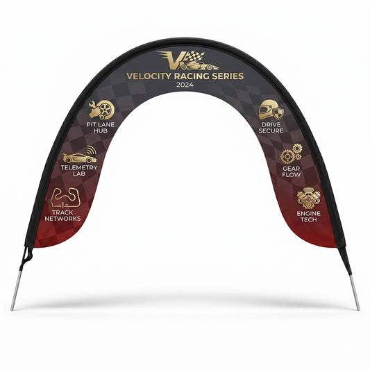 Custom Racing Air Gate Double Side Printed