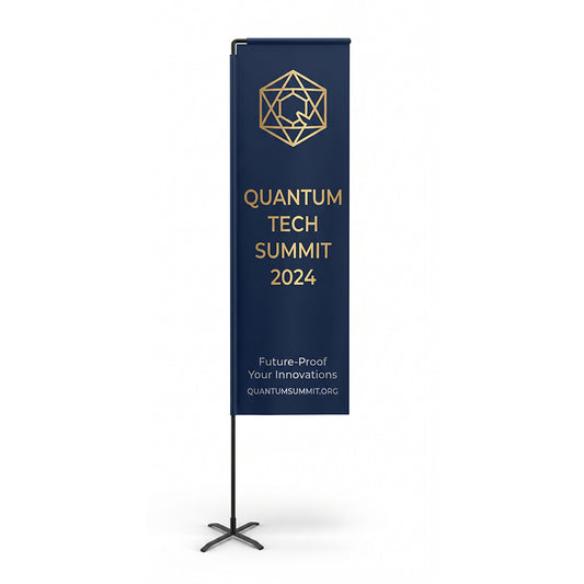Custom Rectangle Advertising Flag