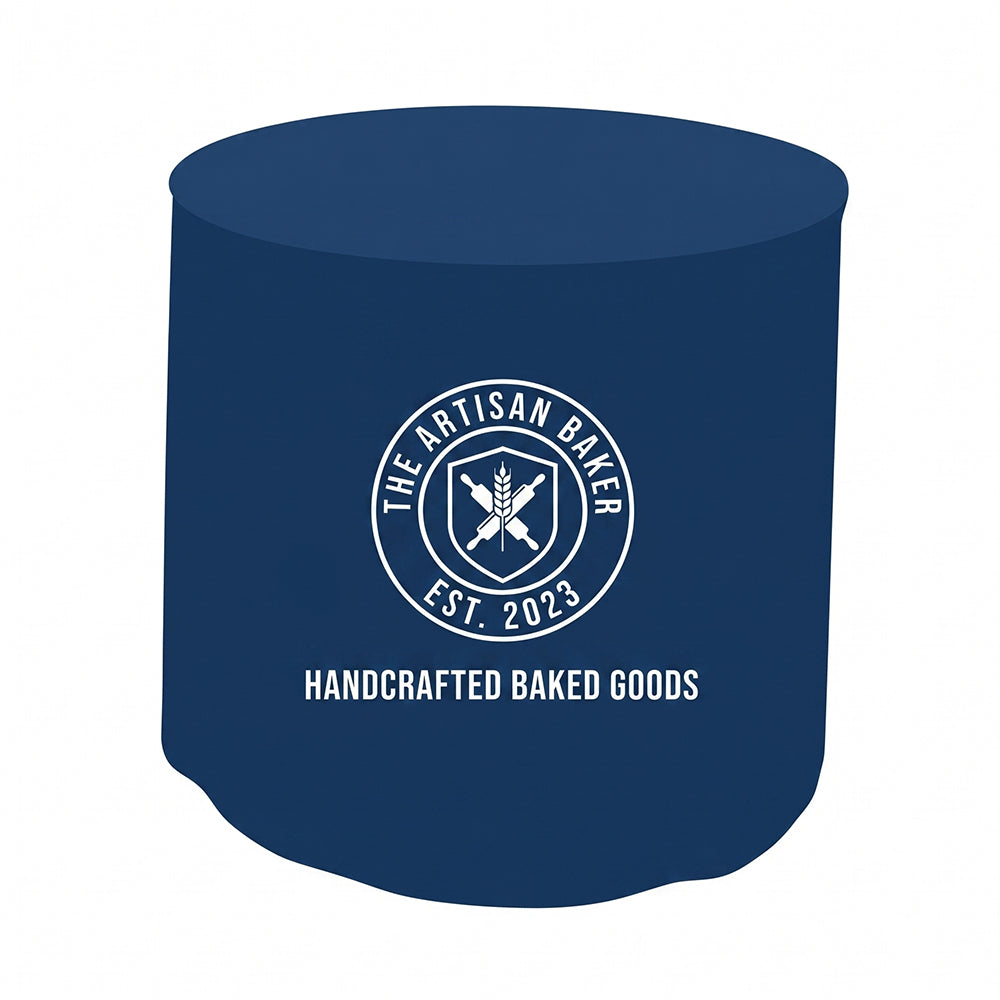 Custom Round Fitted Table Cover