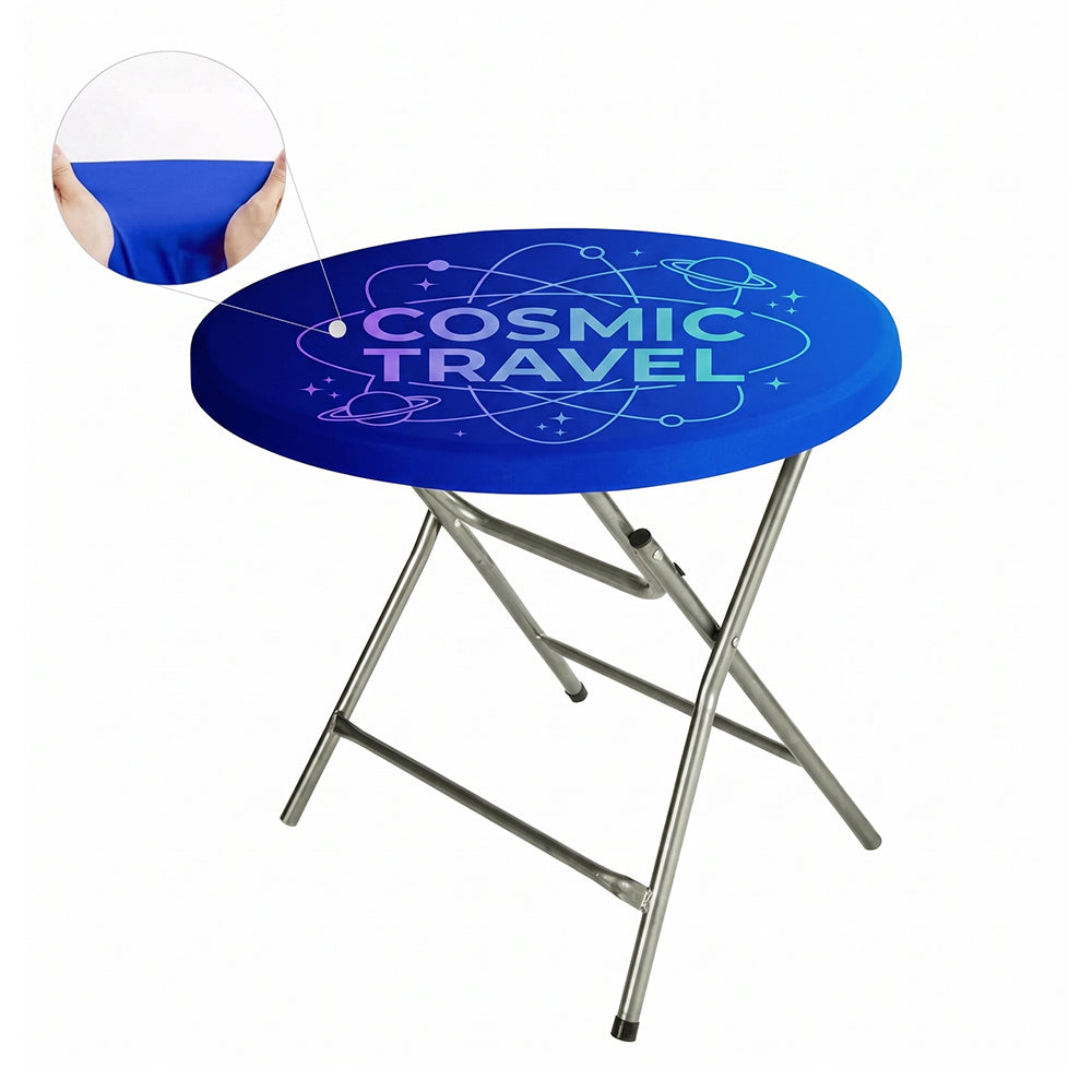 Custom Round Stretch Table Topper