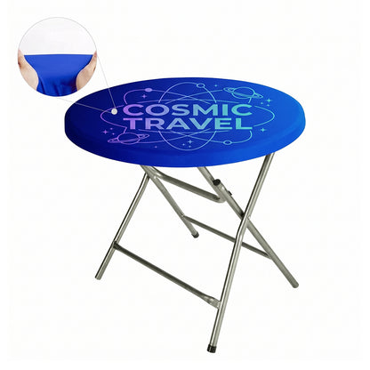Custom Round Stretch Table Topper
