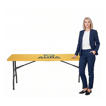 Custom Square Stretch Table Topper