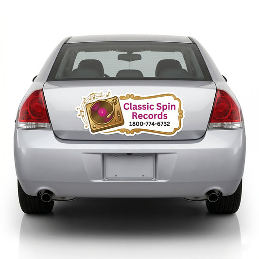 Die-Cut Car Decals Stickers (Opaque)