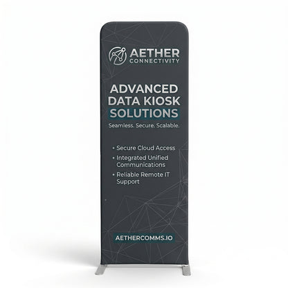 Fabric Banner Stand Round Corners