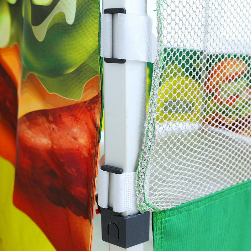 10x10 Custom Food Booth Full Tent