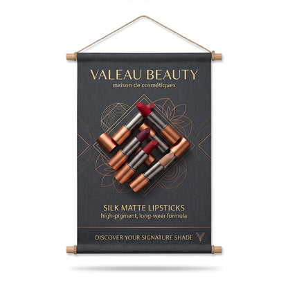 Hanging Wooden Poles Banner