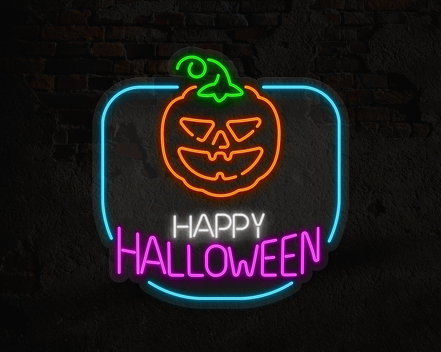 Happy Halloween Neon Sign