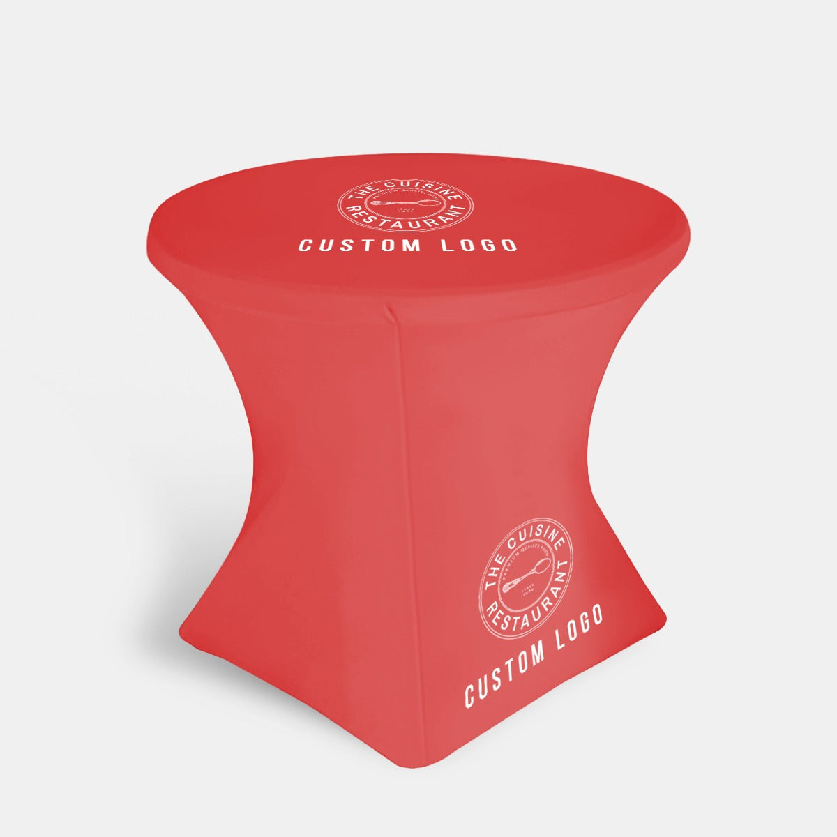 Custom Round Stretch Table Cover