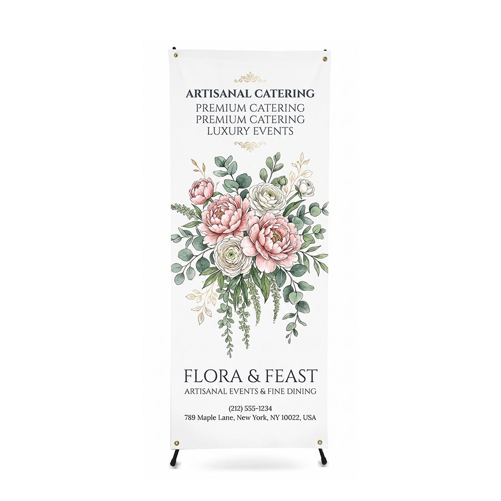 Korean Style X Banner Stands