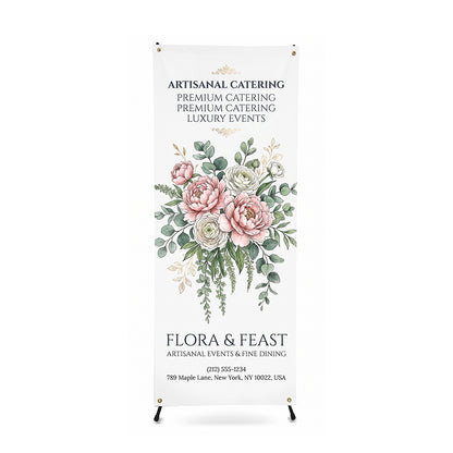 Korean Style X Banner Stands