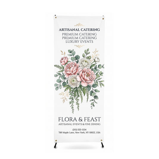 Korean Style X Banner Stands