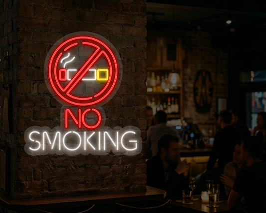 No Smoking Neon Sign