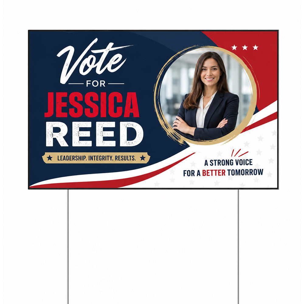 Political Lawn Signs