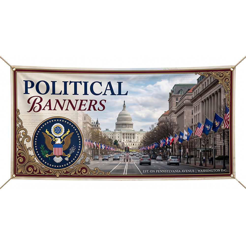 Political Vinyl Banners
