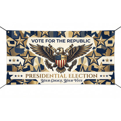 Political Vinyl Mesh Banners