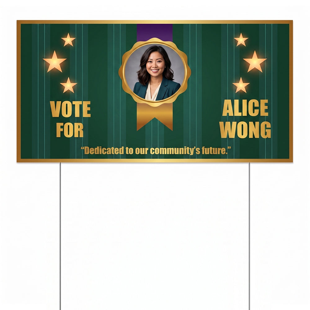 Political Yard Signs
