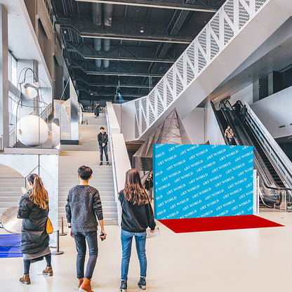 Custom Straight Fabric Popup Displays