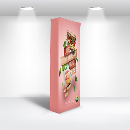 Custom Straight Fabric Popup Displays