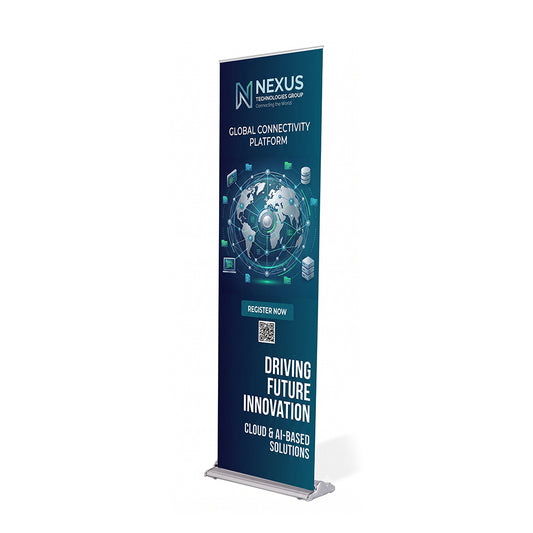 Silverstep 24 Inch Retractable Banner Stand