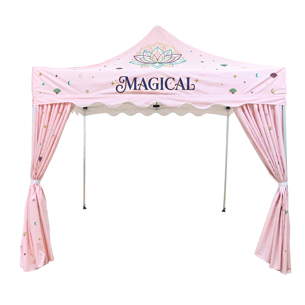 Tent Corner Curtains
