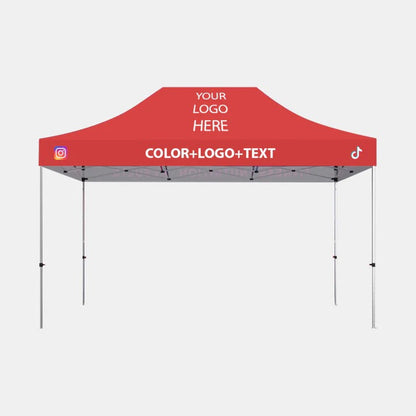 10x15 Custom Canopy Tent Package