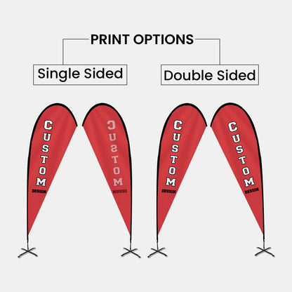 Custom Teardrop Advertising Flag