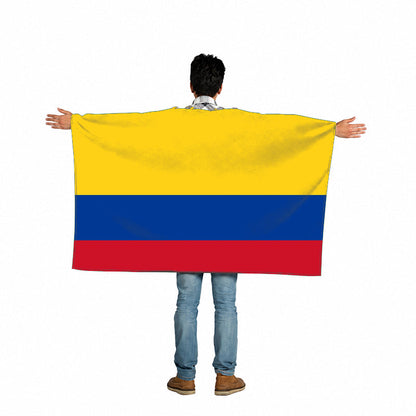 Columbia Flag Body Cape with Sleeves