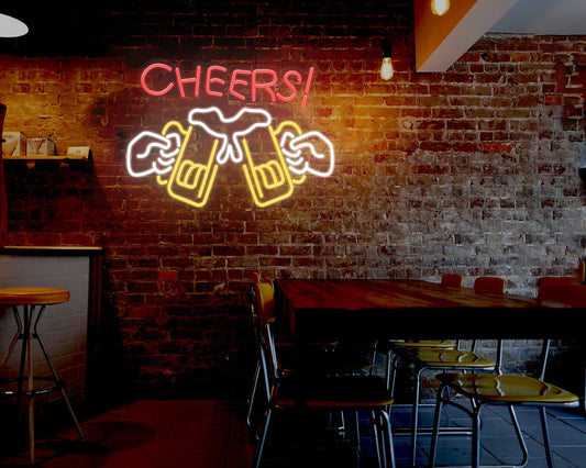 Cheers Neon Sign