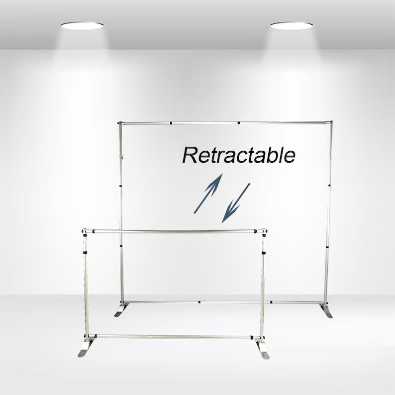 Custom Step and Repeat Backdrop with Stand
