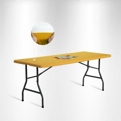 Custom Square Stretch Table Topper