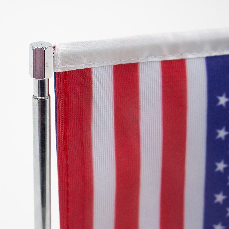 Custom Desk Flag with Base