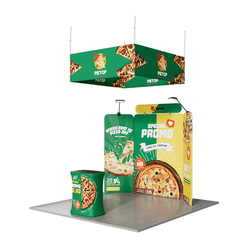 10x10ft Trade Show Booth Kit - B2