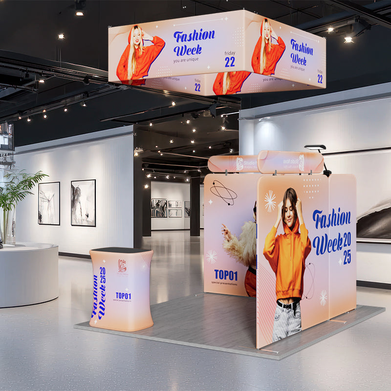 10x10ft Trade Show Booth Kit - B1